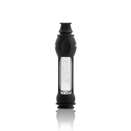 GRAV 16mm Octo-Taster with Silicone Skin – Shock-Absorbent Glass One-Hitter