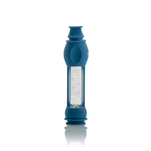 GRAV 16mm Octo-Taster with Silicone Skin – Shock-Absorbent Glass One-Hitter