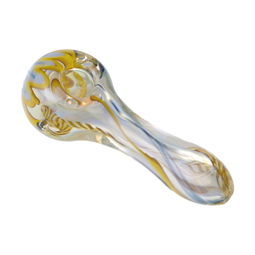 Human Grade Spoon Pipe Model A – Borosilicate Glass Hand Pipe with Carb Hole SMOKE