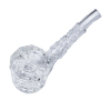 NWTN Home Highball Hand Pipe – Elegant Borosilicate Sherlock Glass, 4.9"
