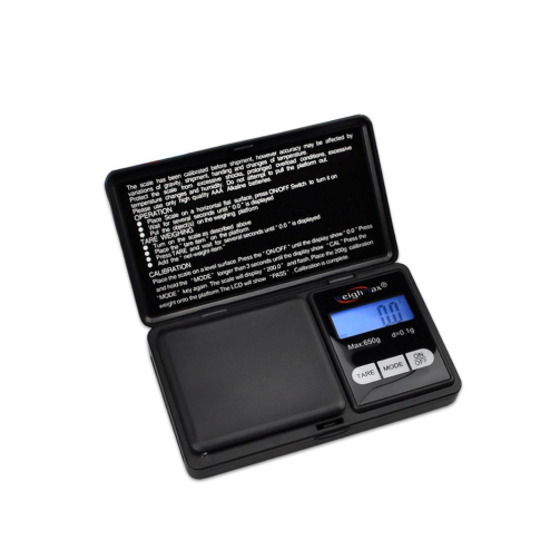WeighMax SM-650 Pocket Digital Scale – 650g x 0.1g Precision for Herbs & Jewelry