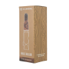 MJ Arsenal Ridge Chillum Alpine Series – Thick Glass One-Hitter with Wood Sleeve