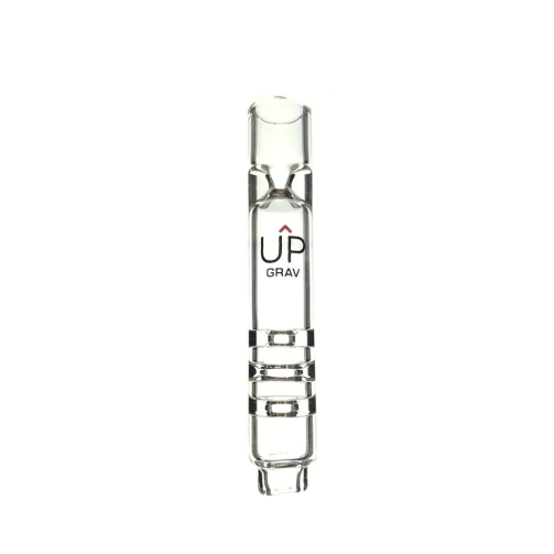 GRAV Upline Taster – 3.5" Borosilicate Glass One-Hitter with Ash Trap