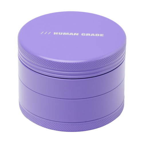 Human Grade 4C Grinder 2.5" – Premium 4-Part Aluminum, 12 Colors