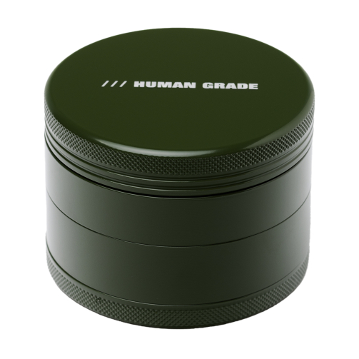 Human Grade 4C Grinder 2.5" – Premium 4-Part Aluminum, 12 Colors
