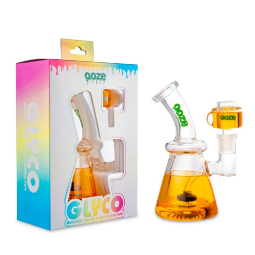 Ooze Glyco Glycerin Chilled Bong – Freezable Glass Water Pipe