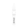 White Rhino Quartz Glass Dab Straw V3 – Premium Nectar Collector for Smooth Dabs