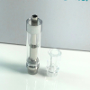 iKrusher TUX 1ml 510 thread empty vape cartridge with ceramic coil and press-on mouthpiece off