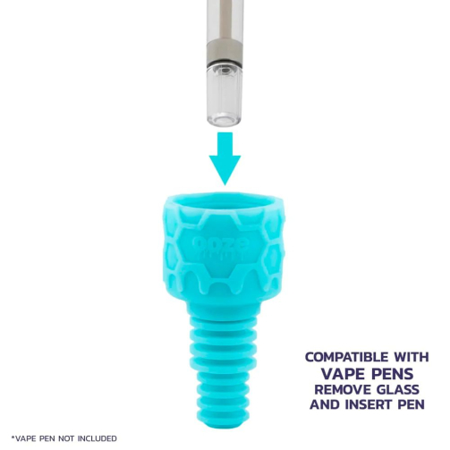 Ooze Echo Silicone Water Pipe – 4-in-1 Hybrid Bong, Dab Rig & Nectar Collector