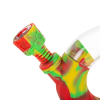 Ooze Ozone Silicone Water Pipe & Dab Straw - 4-in-1 Portable Dab Rig