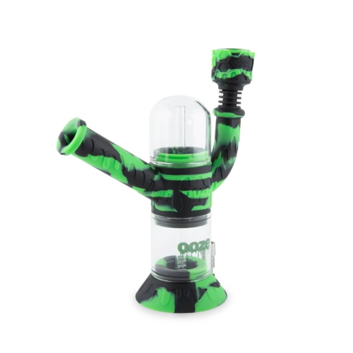 Ooze Cranium Silicone 4-in-1 Hybrid Water Pipe – Bong, Dab Rig & Nectar Collector