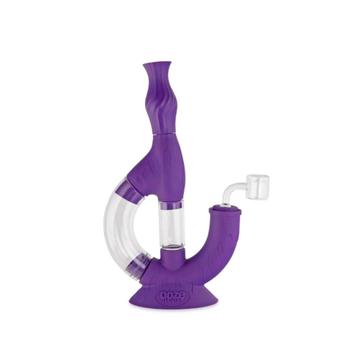Ooze Echo Silicone Water Pipe – 4-in-1 Hybrid Bong, Dab Rig & Nectar Collector