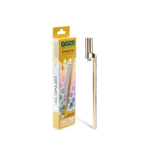 Ooze x Stache ConNectar – 510 Thread Dab Straw Vape Pen Attachment