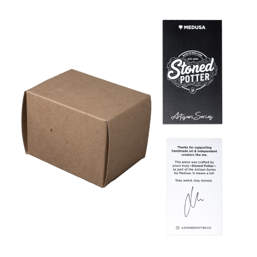 stonedpotter square box ceramic pipe