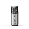 Lookah Demon novelty 510 thread vape battery in gray, standing upright showing cool monster horns and sleek design