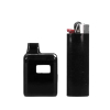 iKrusher Tuval 3ml Empty Disposable Vape size comparison to a bic lighter