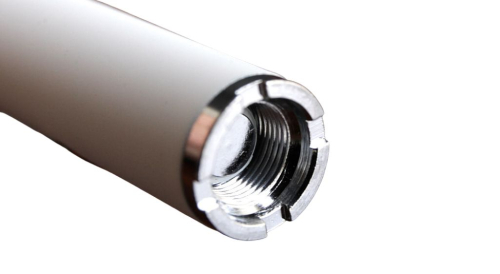 Up Close shot of threading on a 510 thread vape battery