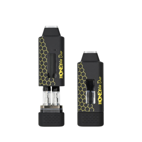 HoneyStick DUO Dual Cartridge 510 Vape Cart Battery