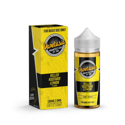 Killer Kustard Lemon 100ml by Vapetasia Eliquid
