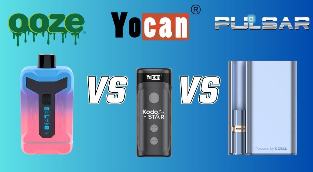 Ooze vs Yocan vs CCELL vs Pulsar: Which Cart Battery Brand Is Best?