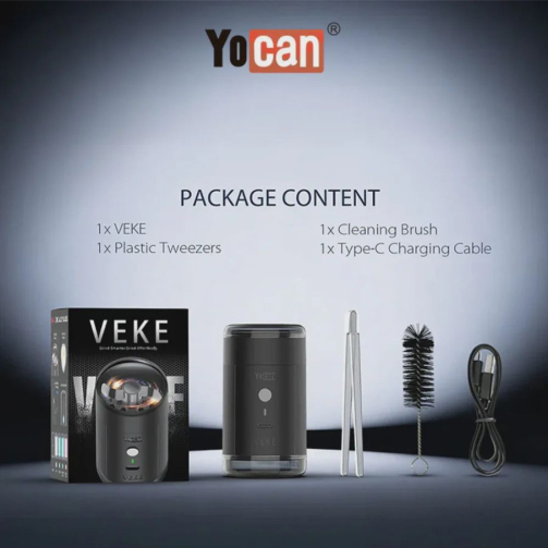 Yocan Veke Electric Herb Grinder – Ultra-Compact Smart Grinder