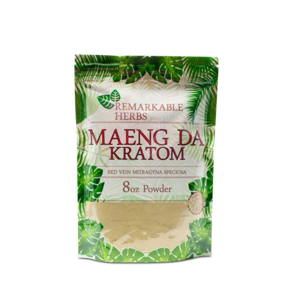 Remarkable Herbs Red Vein Maeng Da Kratom Powder
