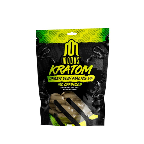 Modus Green Vein Maeng Da Kratom Capsules