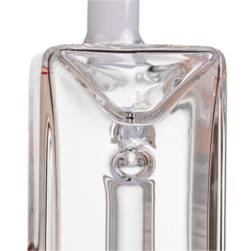 BigFun Juice Box Bubbler – Nostalgic Glass Water Pipe with Slit Perc (5")