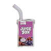 BigFun Juice Box Bubbler – Nostalgic Glass Water Pipe with Slit Perc (5")