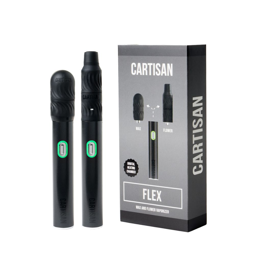 Cartisan Flex Dry Herb & Wax Combo Kit – 700mAh Dual Use Vaporizer