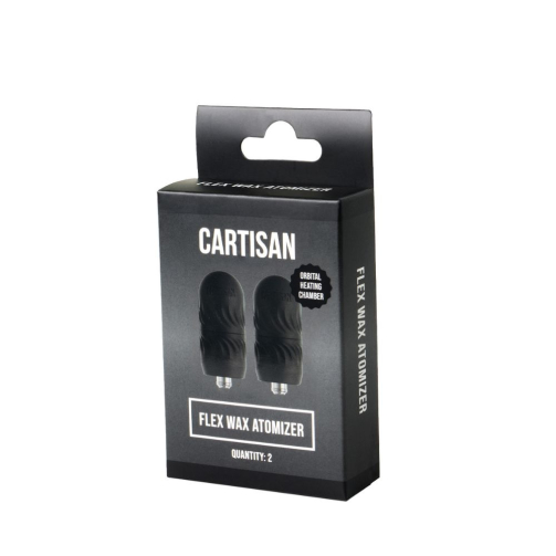 Cartisan Flex Replacement Atomizers – Wax & Dry Herb Chambers (2-Pack)