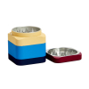Colorblock Grinder – 4-Piece Rubberized Metal Herb Grinder (2.25")