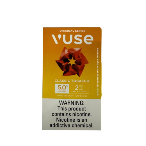 Vuse Alto Classic Tobacco Pods 5% - 2 Pack