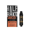 Half Bak'd SAUCE'D THCp Live Resin Cartridge – 2G Postless 510 Cart
