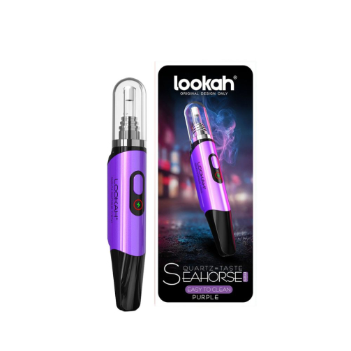 Lookah Seahorse Mini Electric Nectar Collector purple