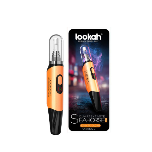 Lookah Seahorse Mini Electric Nectar Collector orange