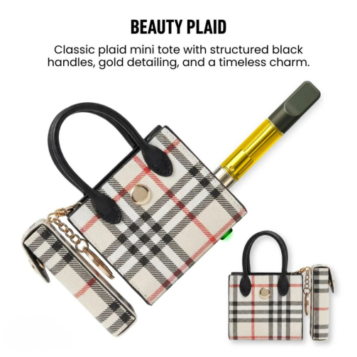PURSEJAMIN BEAUTY PLAID