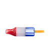 BigFun Pipesicle Glass Hand Pipe – 6-Inch Bomb Pop Popsicle Design