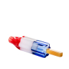 BigFun Pipesicle Glass Hand Pipe – 6-Inch Bomb Pop Popsicle Design